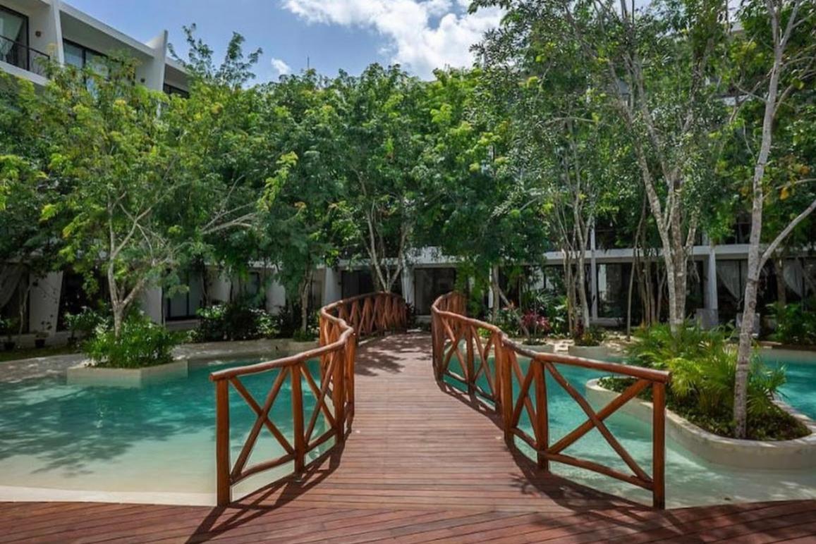 Condo Jungle Apartment & Private Patio Tulum Exteriör bild
